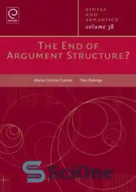 تصویر دانلود کتاب The end of argument structure? - پایان ساختار استدلال؟ 