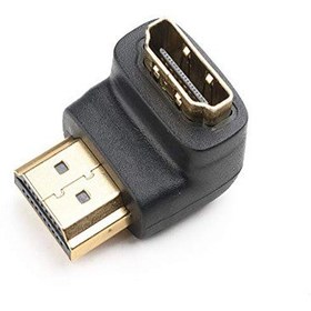 تصویر تبدیل مادگی به نری HDMI یک سر L ا (HDMI Adaptor (Female to Male (HDMI Adaptor (Female to Male