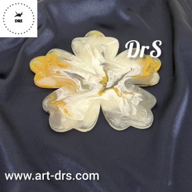 تصویر زیرماگی یا زیرلیوانی طرح گل 