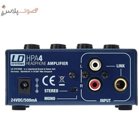 تصویر پری آمپ هدفون LD SYSTEMS HPA 4 