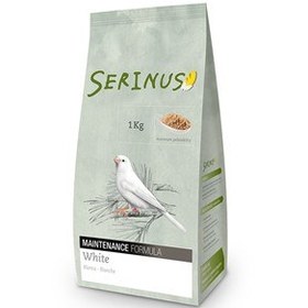 تصویر خوراک روزانه قناری-بدون رنگدانه 1 کیلویی سرینوس SERINUS Serinus White Meintenance Formula 1kg