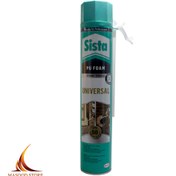 تصویر اسپری فوم درزگیر پی یو فوم سیستا مدل Pu Foam Pu Foam Sealing Foam Sista Model Pu Foam