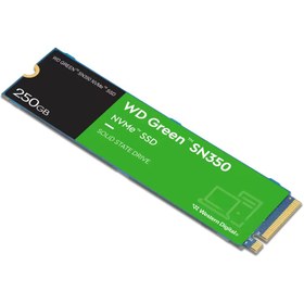 تصویر حافظه اس اس دی وسترن دیجیتال گرین مدل SN350 WDS250G2G0C با ظرفیت 250 گیگابایت ا Western Digital Green SN350 WDS250G2G0C 250GB PCIe M.2 NVMe SSD Western Digital Green SN350 WDS250G2G0C 250GB PCIe M.2 NVMe SSD