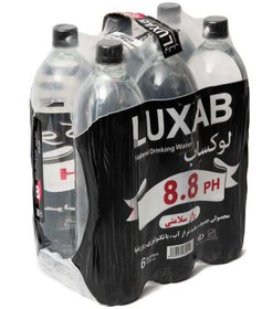 تصویر بسته 6 عددی آب معدنی 1.5 لیتری Luxab 