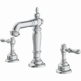 تصویر شیر روشویی شودر بیزانس سه تکه  کروم Shouder Bizans Three-Piece  Faucet