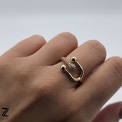 تصویر انگشتر تیفانی ژوپینگ کد ۱۰۰۹ 