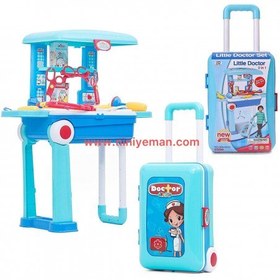 تصویر ست میز پزشکی چمدانی کودک Little Doctor Set 2 in 1 