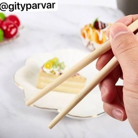 تصویر چاپستیک چوبی 