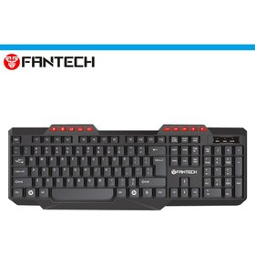 تصویر کیبورد فنتک مدل FANTECH K210 FANTECH K210 Multimedia Office Keyboard