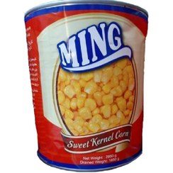 تصویر کنسرو ذرت مینگ حجم 3 کیلوگرم 