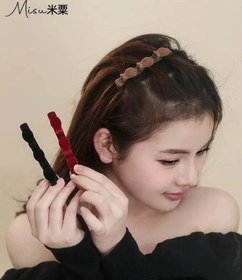 تصویر گیره کلیپسی مدل مخمل 