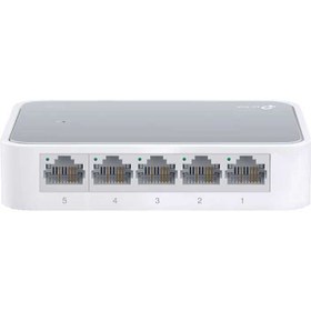 تصویر سوئیچ 5 پورت دسکتاپ تی پی لینک مدل TL-SF1005 Fast Ethernet TL-SF1005 Fast Ethernet 5Port 10/100Mbps Desktop Switch