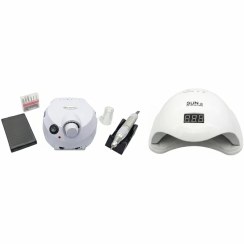 تصویر پک استارتر ناخن | سوهان برقی نیل مستر601 + UV/LED 