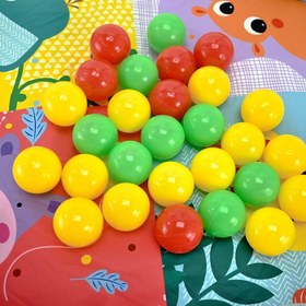 تصویر تشک بازی کیکابو مدل kikkaboo hippo 30 balls 