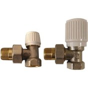 تصویر ست شیر و زانو رادیاتور گرمافر کد ۱۱۳ 