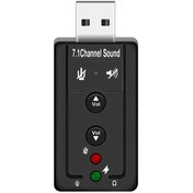 تصویر کارت صدا USB- Virtual 7 پی نت 