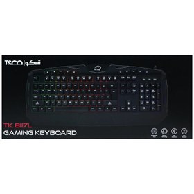 تصویر کیبورد گیمینگ تسکو مدل TK 8117 L ا TSCO TK 8117 L Gaming Keyboard TSCO TK 8117 L Gaming Keyboard