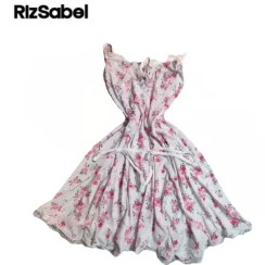 تصویر لباس‌خواب گلدار برند ماه بانو کد 0210 