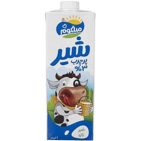 تصویر شیر پرچرب 200گ میهن (میلکوم) 