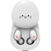 تصویر ایربادز کودک پورودو مدل porodo PD-STWLEP005 porodo kids earbuds PD-STWLEP005-BK