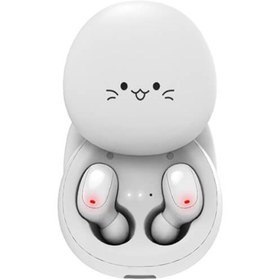 تصویر ایربادز کودک پورودو مدل porodo PD-STWLEP005 porodo kids earbuds PD-STWLEP005-BK