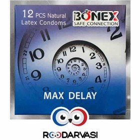 تصویر کاندوم نهایت تاخیر بونکس Bonex Max Delay 