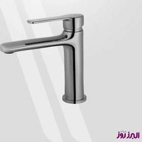 تصویر ست 4تایی شیرآلات البرز روز مدل مرداس استیل مات 