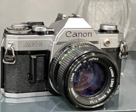 تصویر Canon AE-1 + 50mm 1:1.4 