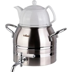 تصویر کتری و قوری یونیک مدل UN7226 ظرفیت ۴ لیتر استیل 