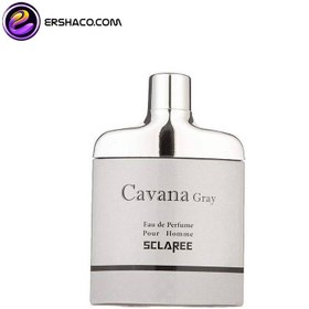 تصویر ادوپرفیوم مردانه Cavana Gray حجم 85میل اسکلاره Sclaree Canava Gray Eau De Perfume For Men 85ml