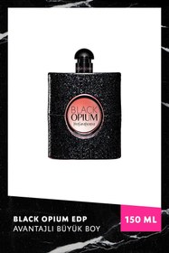 تصویر Yves Saint Laurent عطر زنانه Black Opium Edp رایحه ای خاص گرم و شرقی قهوه سیاه 150 میل 