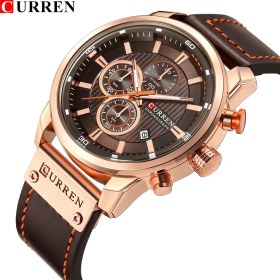 تصویر ساعت مچی مردانه کارن 8291 Curren watch 8291 rg/c ساعت هوشمند ساعت جی شاک ساعت پسرانه ساعت مردانه کورن 8291 