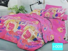 تصویر روتختی تک نفره رزت طرح باربی سری MP9 