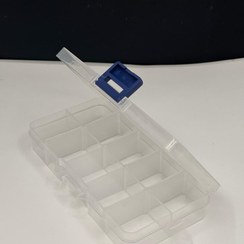 تصویر ظرف تقسیم مژه ده محفظه ای 