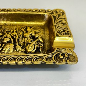 تصویر زیرسیگاری برنزی کد ۱ 