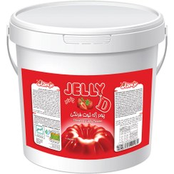 تصویر پودر ژله فله توت فرنگی 