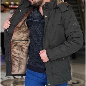 تصویر کاپشن مردانه اوری تو خز مارک جیپ ضد آب 