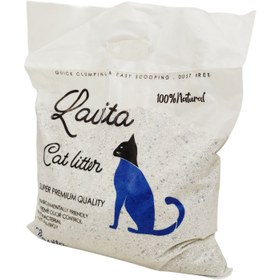 تصویر خاک گربه کربن دار لاویتا ۸ کیلویی 