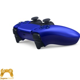 تصویر دسته آبی متالیک پلی استیشن ۵ Ps5 joystick blue