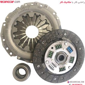 تصویر دیسک و صفحه کامل (کیت کلاچ) تیبا (215 میلیمتر مدل 97 به بالا) عظام Gearbox parts