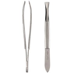 تصویر موچین با سر پهن تایتانیا TITANIA Pharmacy Line Solingen Tweezers 1070/9A PH B