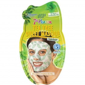 تصویر ماسک صورت نقابی سون هون مونته ژنه حاوی عصاره درخت چای MONTAGENE JEUNESSE Tea Tree Face Spa Mask