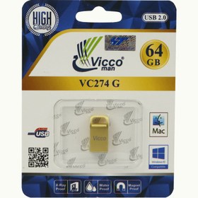 تصویر فلش 64 گیگ ویکومن ViccoMan VC274 ViccoMan VC274 64GB USB 2.0 Flash Drive