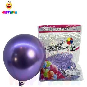 تصویر بادکنک کروم بنفش 