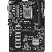 تصویر مادربورد ماینینگ ازراک مدل H110 Pro BTC Plus با سوکت پردازنده LGA 1151 Asrock H110 Pro BTC Plus MotherBoard