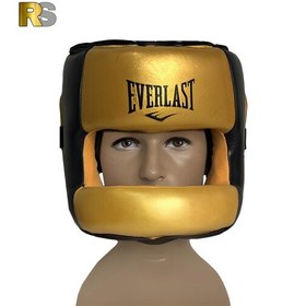 تصویر کلاه بوکس چرم آتل دار اورلست EVERLAST 