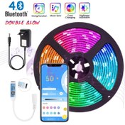 تصویر ریسه RGB هوشمند ۵ متری مدل SN-D-1 فول کالر 