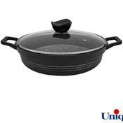 تصویر تابه دو دسته یونیک سایز ۲۸ گرانیتی کد UN-7815 