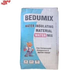 تصویر ست عایق ضد حریق خاکستری بدومیکس – bedumix water insulating material 30kg 