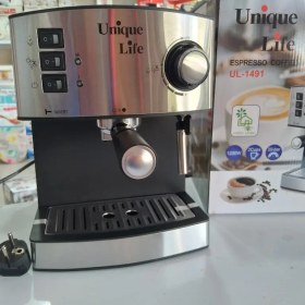 تصویر اسپرسو ساز یونیک لایف مدل ا Unique Life espresso machine UL-149 Unique Life espresso machine UL-149